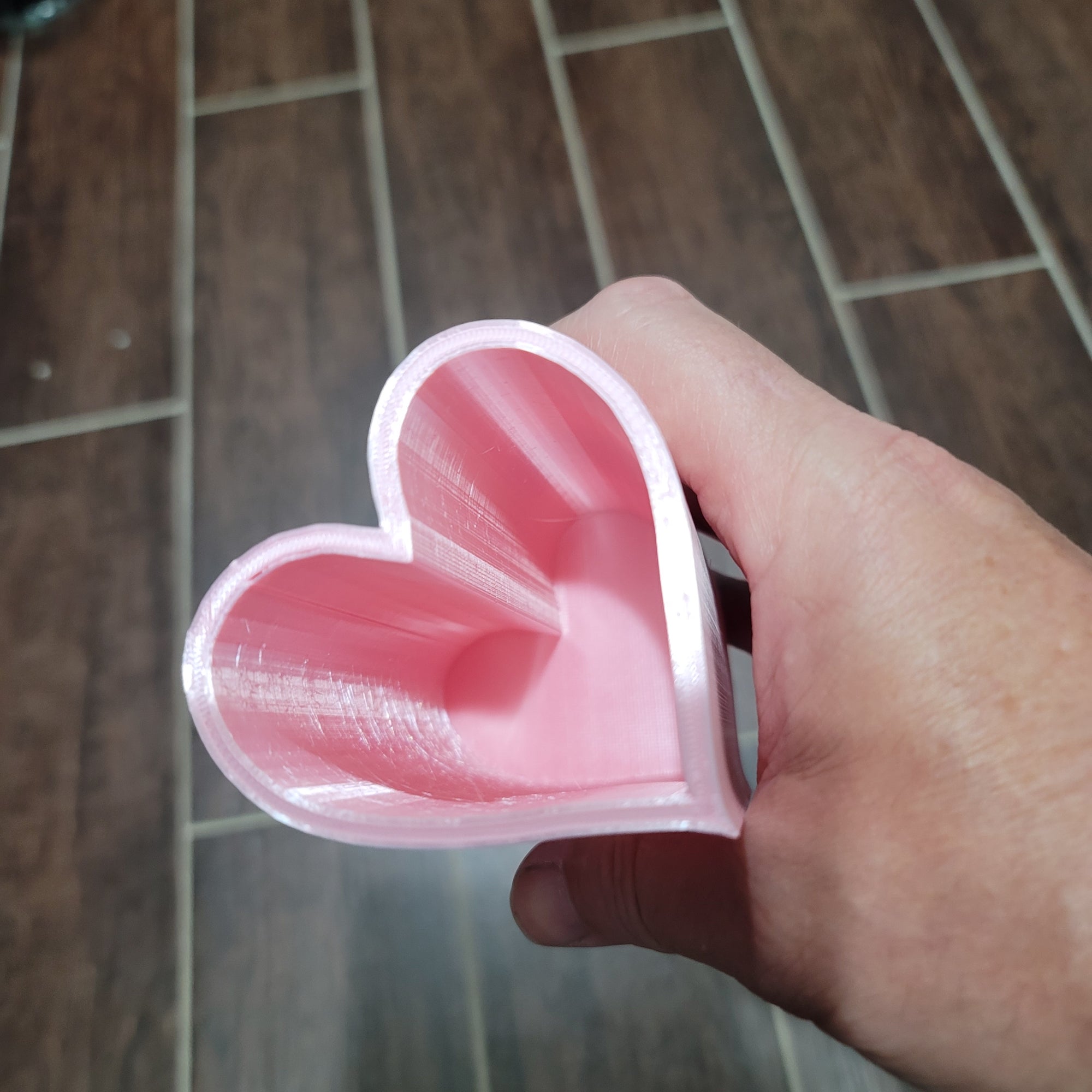 Heart Shaped Pen Holder | Vanity Holder | 3D Printed | Made in USA