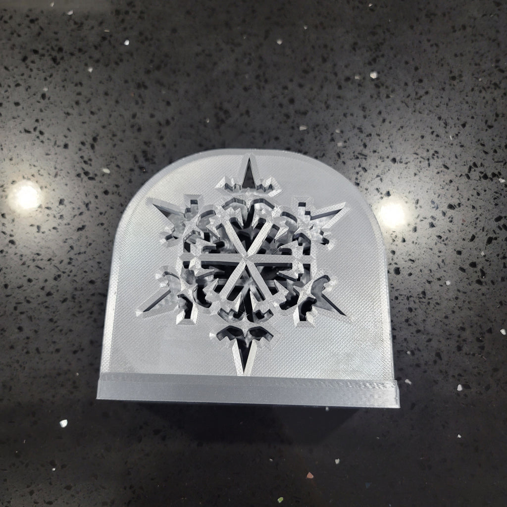 Snowflake Napkin Holder | Winter | Christmas | Kitchen | Decor | Made in USA