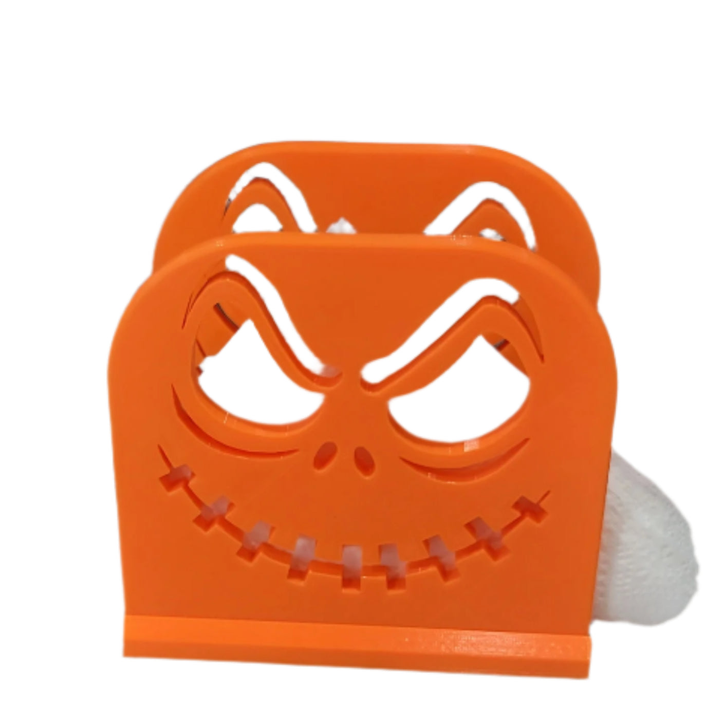 Scary Face Napkin Holder | Halloween | Pumpkin | Kitchen | Decor | Made in USA