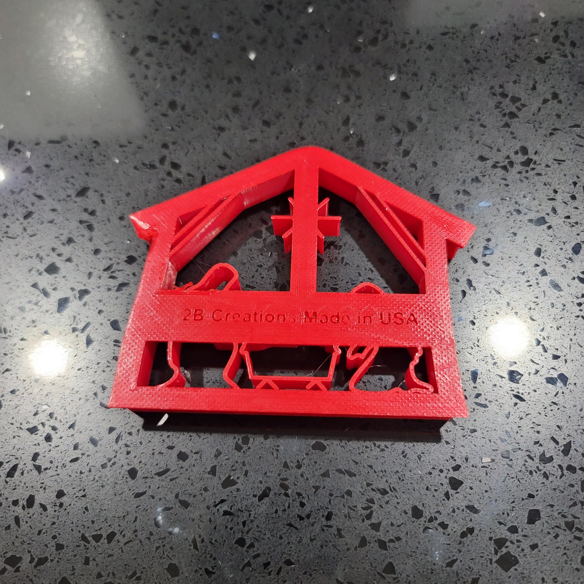 Manger Scene Cookie Cutter