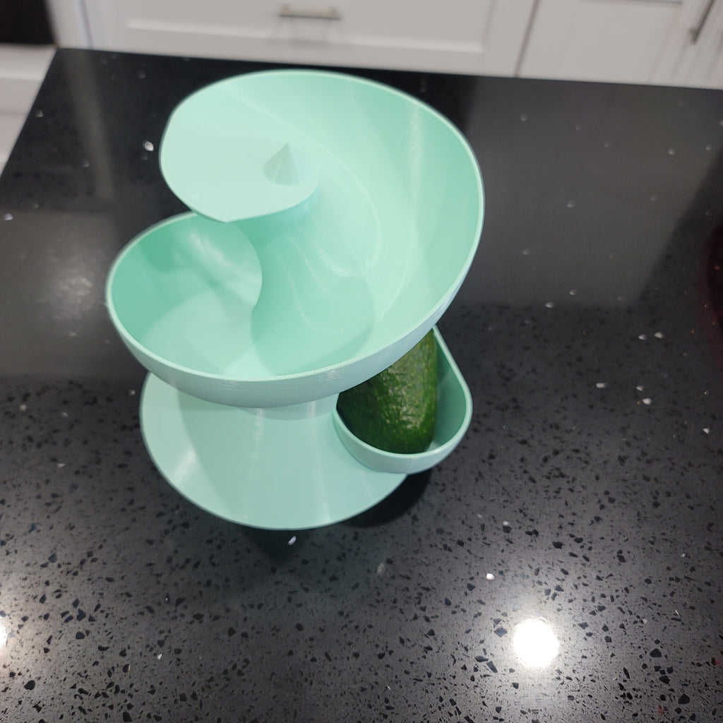 Handcrafted Quail Egg Holder | Spiral Tower Fruit Display | Designed and Made by 2B Creations in USA