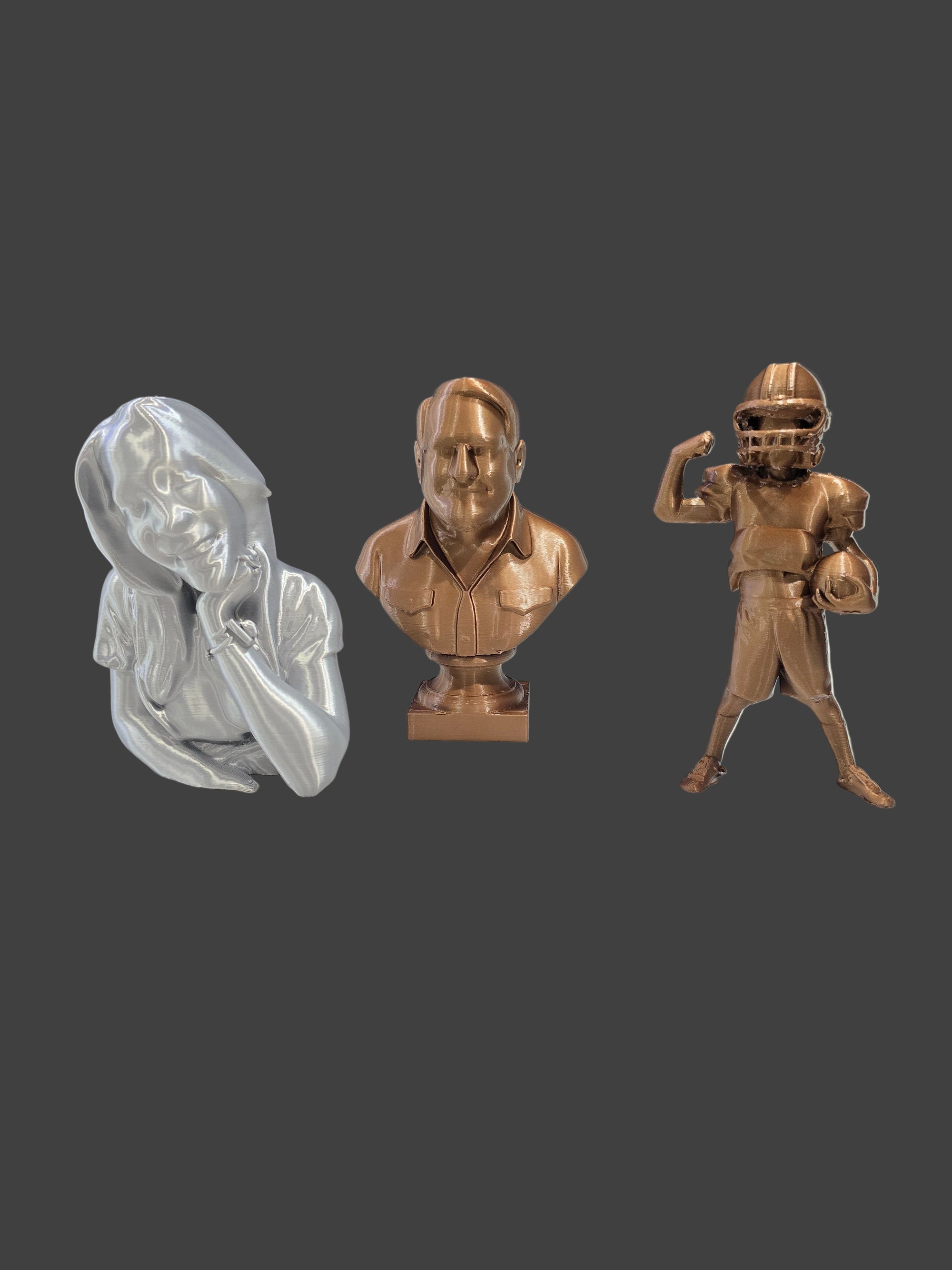 3D Model Generation from a photo that you upload!  Make your Mini Me.  Memories forever saved in 3D.
