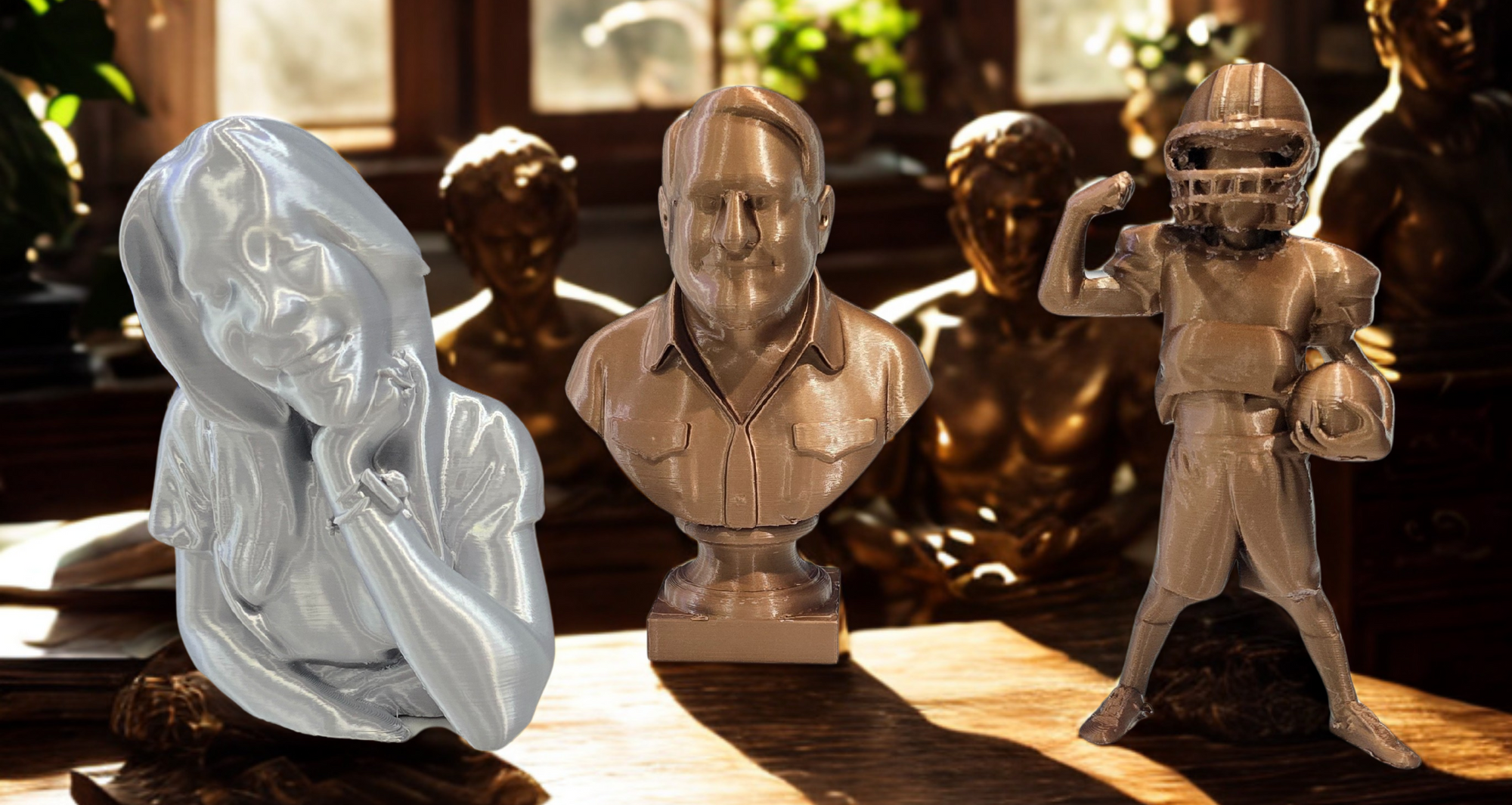 3D Model Generation from a photo that you upload!  Make your Mini Me.  Memories forever saved in 3D.