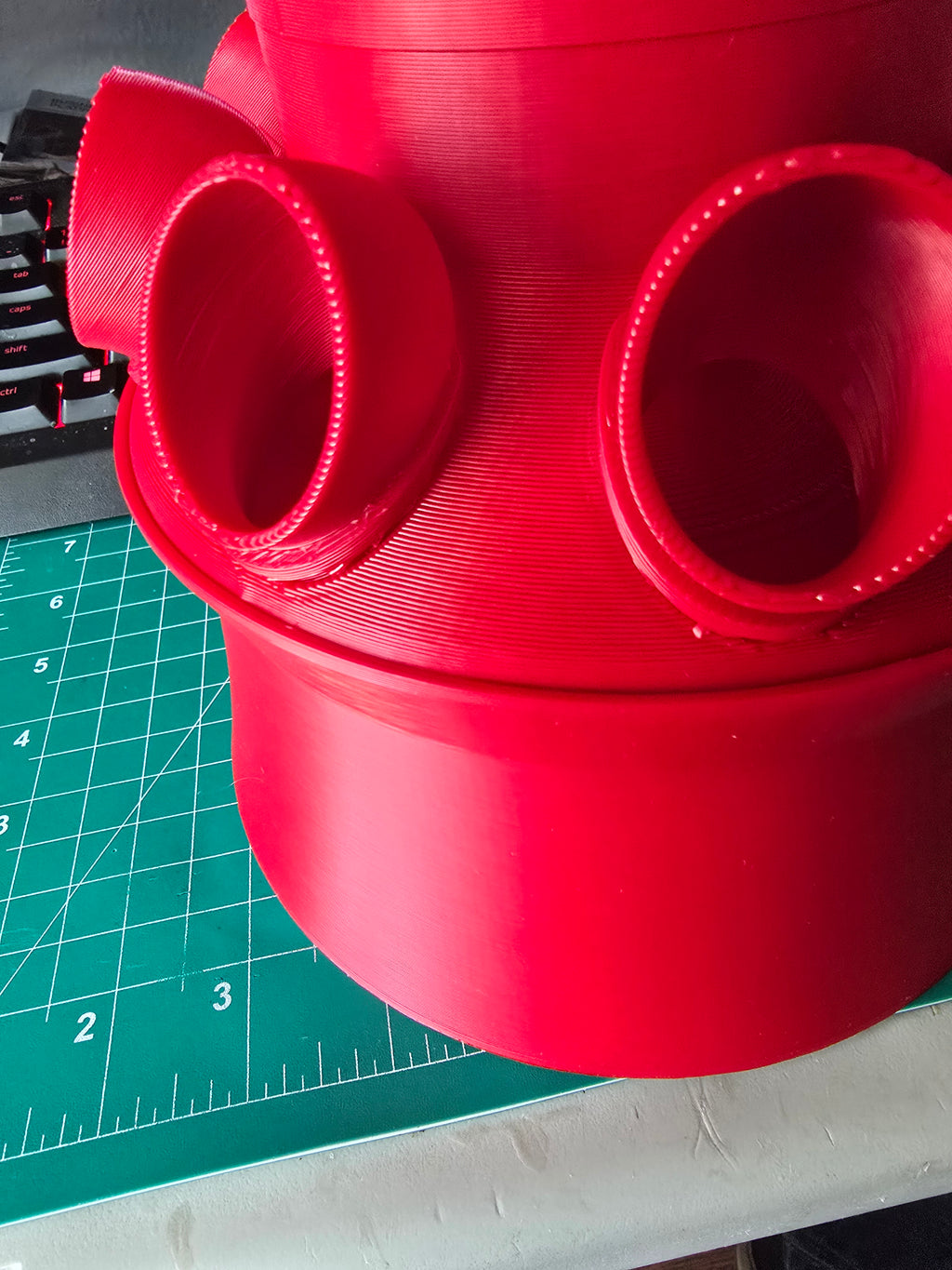 Riser Ring for Mason Jar Quail Feeder Base with Feed Saver Ports. Serama Chickens.