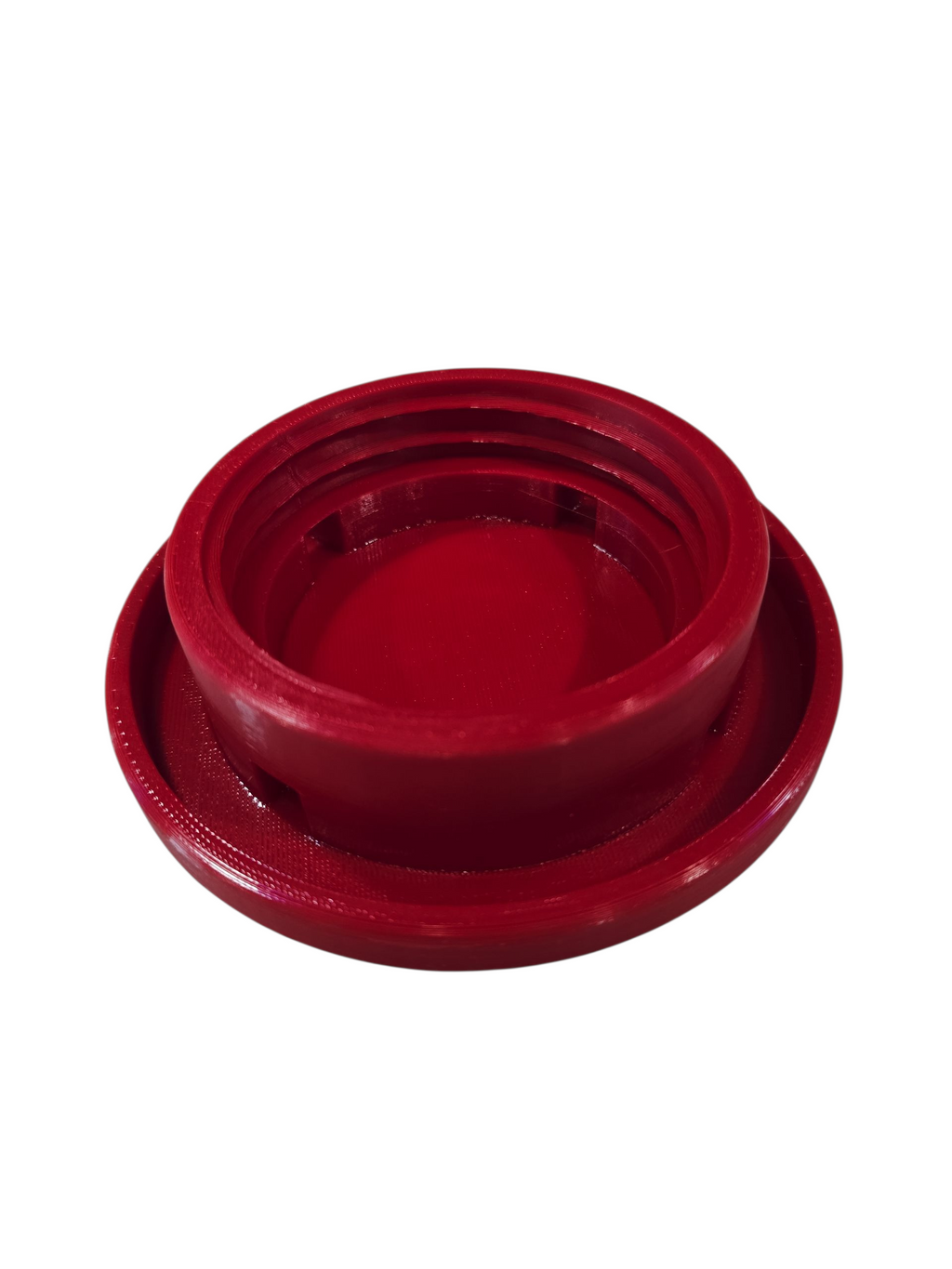 The Quail Mason Jar Waterer Attachment by 2B Creations | Smaller Trough for safety of Quail | Provides constant Water for Quail | Made in USA