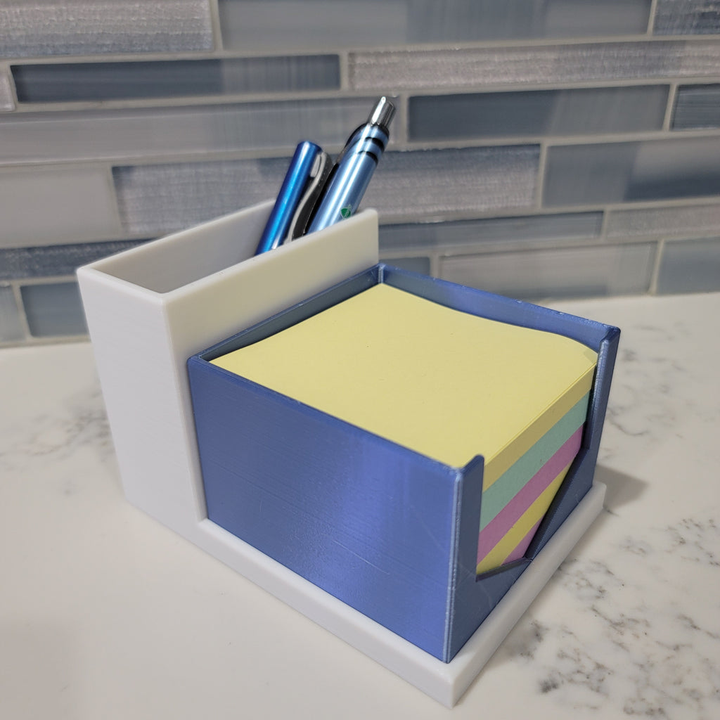 Desk Organizer with removeable box. Holds phone, pens, post-it notes, anything. Organize your desk space today.