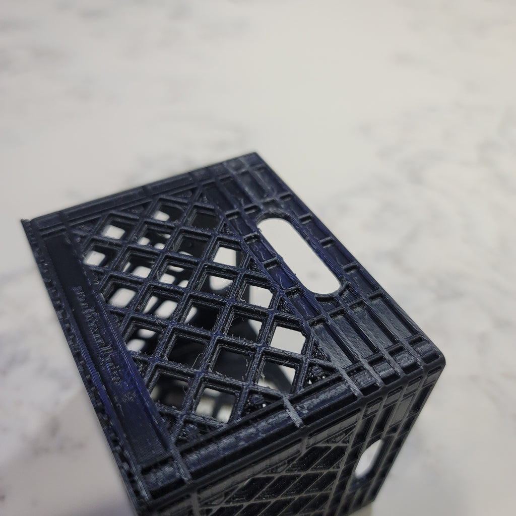 Mini Milk Crate / 1 Inch comes in pack of 4. Size Options Vary.