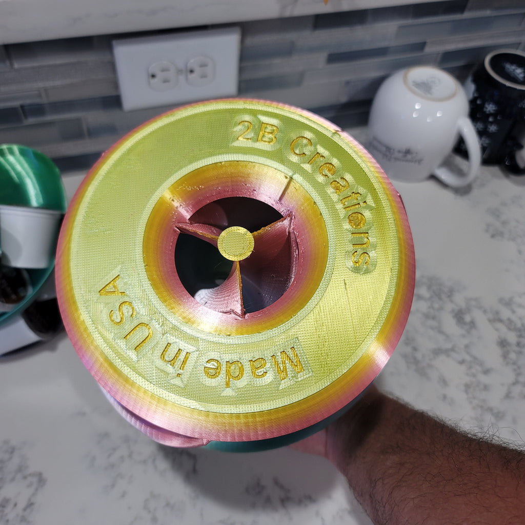 Egg, Fruit or K-Cup Spiral Tower | 3D Printed | Spiral | Display